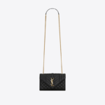 YSL Envelope Small Bag - Black