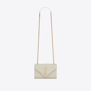 YSL Envelope Small Bag - Blanc Vintage