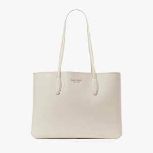 Kate Spade All Day Large Tote - Parchment/Bartlett Pear